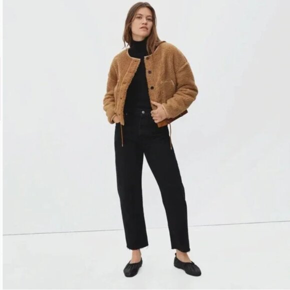 Everlane The ReNew Teddy Fleece Liner Jacket (M) - Picture 5 of 13